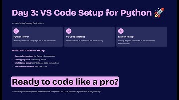 Set Up VS Code for Python in 60 Seconds 💻🔥 | Beginner’s AI Coding Setup! #Python #VScode #AI