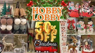HOBBY LOBBY 50% OFF CHRISTMAS 2026 PT 2 NEW ARRIVALS | SHOP WITH ME #hobbylobby 