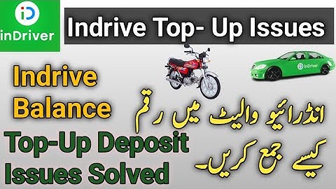 Indrive balance issue solved | Indrive new update 2025 | Indrive top up error problem