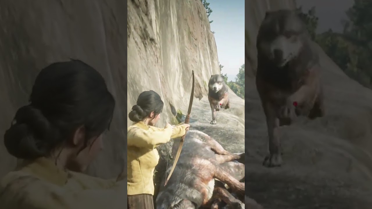 INSANE Brave Girl Takes on a Pack of Wild Foxes Alone! EPIC Survival Adventure #shorts #viral