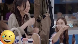#于文文 #大于妍家 于總卡總互相影響下出現了🤪笑聲幸福感滿滿♥️#樂隊的海邊 🎞🌴🌊⛈#鄭秀妍 #kellyyu  #jessicajung 🎉#樂隊的海邊