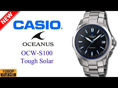 CASIO OCEANUS OCW-S100-1AJF Tough Solar Radio Men's Watch