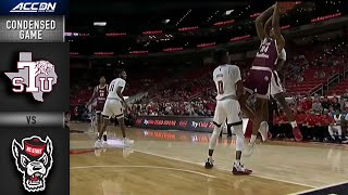 Texas Southern vs. NC State Condensed Game | 2021-22 ACC Men’s Basketball