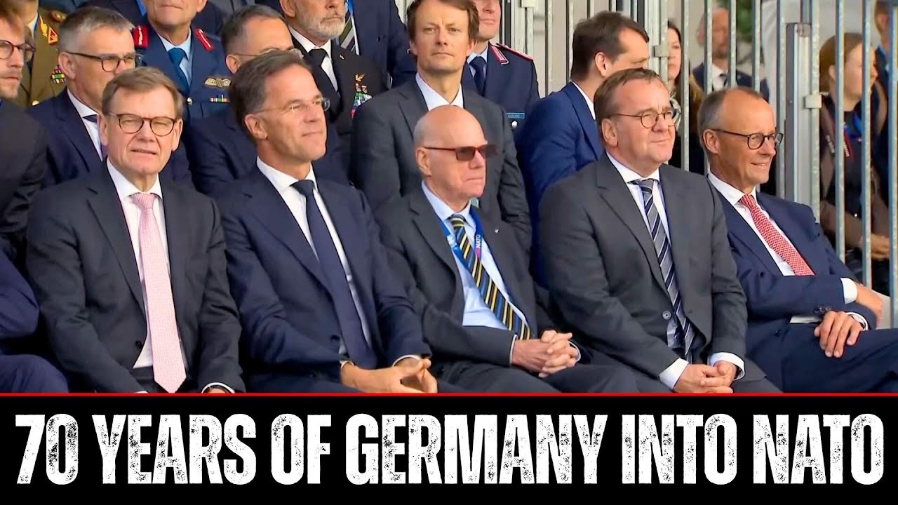 70 Years of Germany into NATO — Ceremony