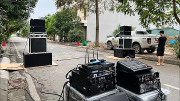 Line array LA12 Từ Neo Và Sub Kép TW218S Đồng Bộ Âm Thanh Nhập Khẩu