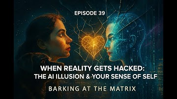 When Reality Gets Hacked — The AI Illusion & Your Sense of Self | Barking at the Matrix Ep. 39