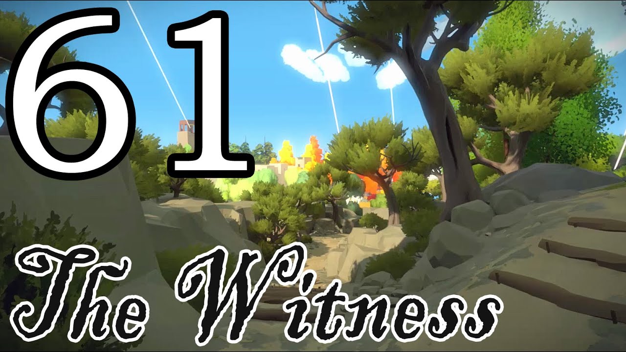 [61] The Witness - Challenge Accepted (And Failed) - Let's Play Gameplay Walkthrough (PS4)