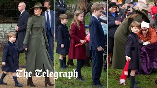 video: Prince Louis is the star of the show at Sandringham