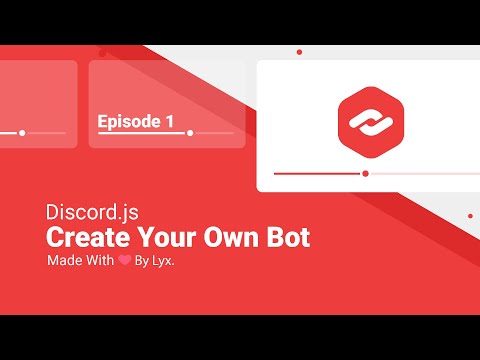 Create your own discord bot | Discord.JS V14 Series | #1