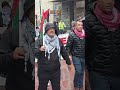 Del av demonstrationen söndagen den 19 april 2026جانب من مظاهرة اليوم الاحد 19/04/2026
