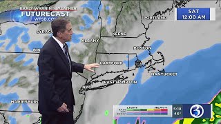 FORECAST: Rain and snow showers will be followed by big temperatures swings