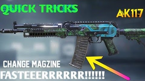 AK117 reload trick⚡ | Quick tips and tricks | Dynamis | YT SHORTS |
