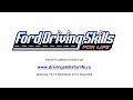 Ford Driving Skills for Life: Franarea de urgenta