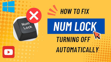 Fix Num Lock Turning Off Automatically | Windows Keyboard Settings Guide