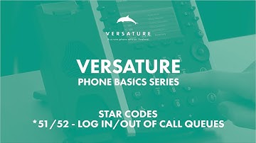 How to Log In and Out of Call Queues with Star Codes *51 and *52 on Polycom phones
