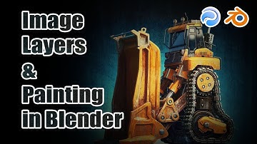 Use Image Layers in Philogix PBR Painter - Blender Tuturial Part 1