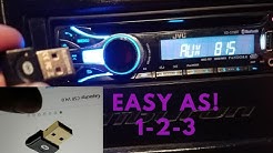 How to install Car Stereo Bluetooth Adapter Csr v4.0 Review  Bluetooth Dongle CSR 4.0 Ztesy easy! 