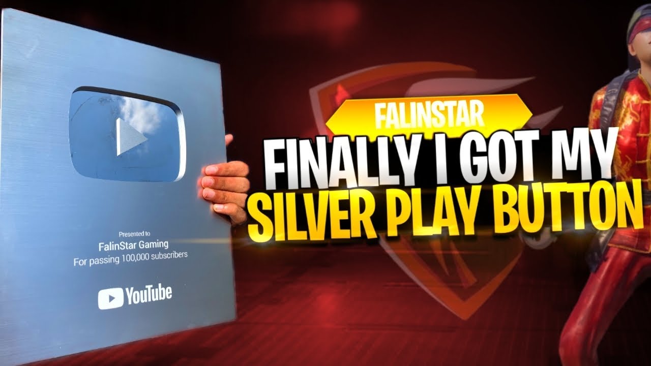 Finally i got my Sliver Play Button😍 | FalinStar Gaming | PUBG MOBILE