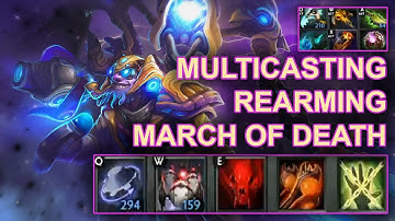 Dota 2 Custom Hero Chaos - Tinker Multicasting & Rearming March - Unli Enrage w/ Untouchable