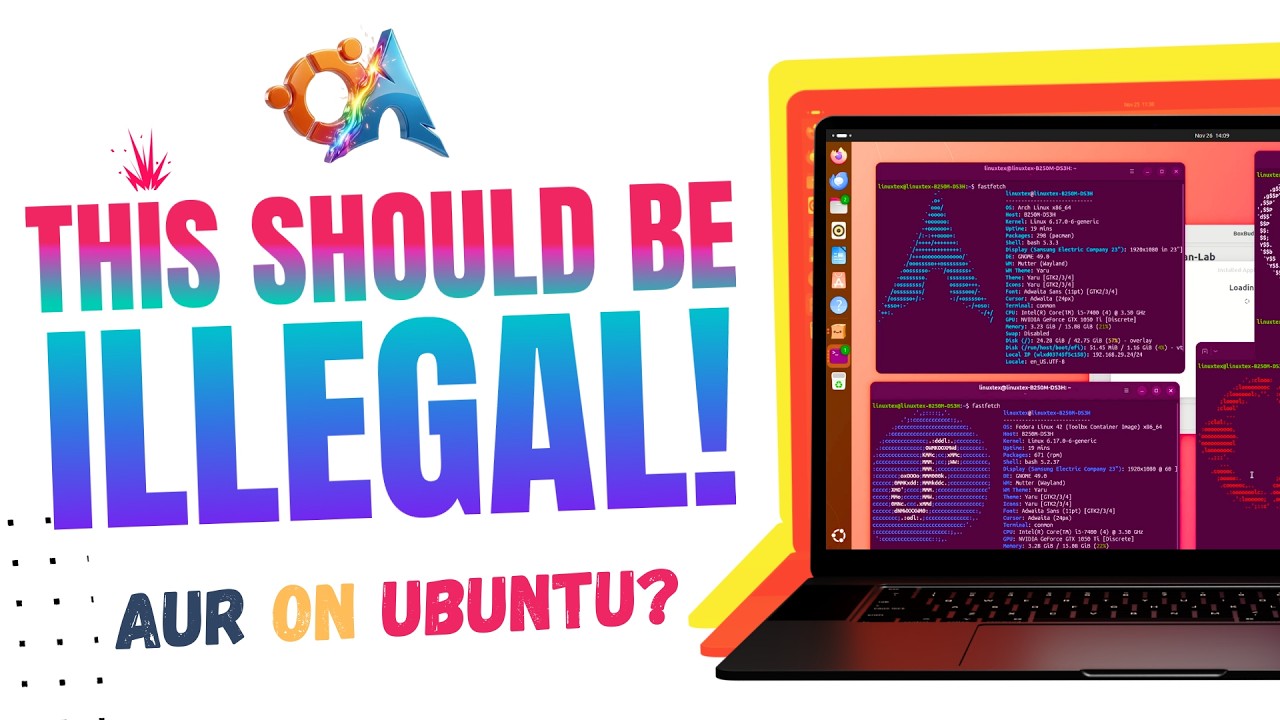 Я установил репозиторий Arch User на Ubuntu! (И ЭТО СРАБОТАЛО)
