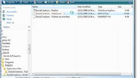 Visual Basic 2008  - How to Publish your Program as .exe
