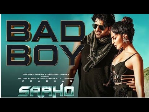 Sahoo Bad Boy Full 2D Video prabhas  shraddhakapoor movie bad boy song