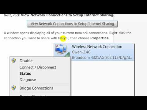 Turn Your Windows 7 Computer into a WiFi Hotspot