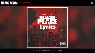 King Von - Gleesh Place (Lyrics)