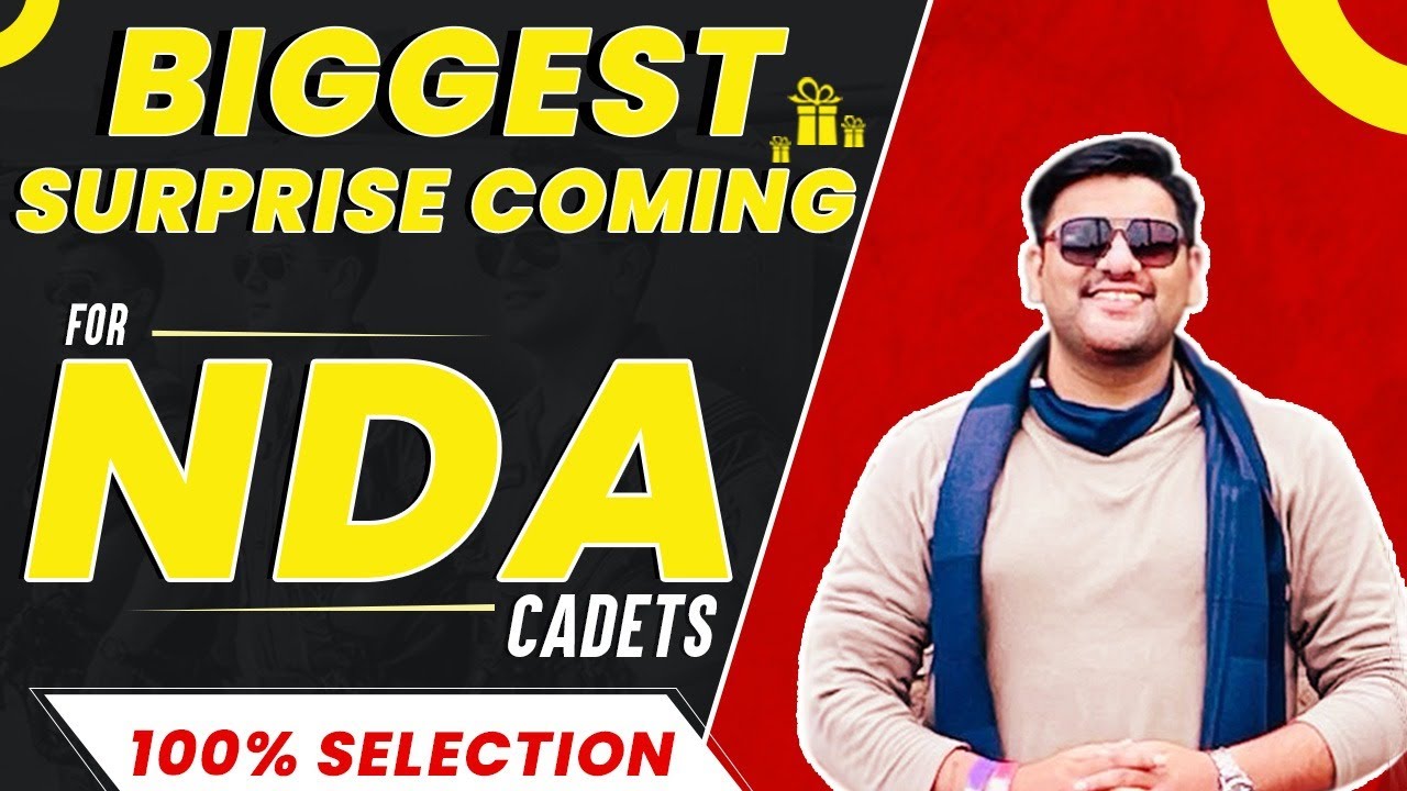 BIGGEST SURPRISE FOR NDA ASPIRANTS | PREPARATION FOR NDA 2 2021 | NDA FOR GIRLS | NDA EXAM | MJS |