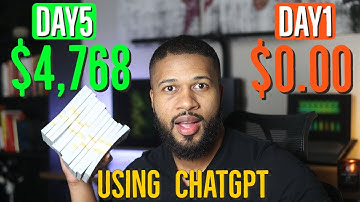 Best Side Hustles To Make Money Online using ChatGPT for FREE | Work At Home ($1000 Per Day)