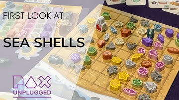 First Look at Sea Shells by KTBG - PAX Unplugged 2025
