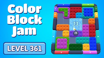 Color Block Jam Level 361 Solution Walkthrough