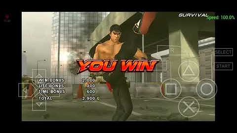 Configuration #2 100%Speed Ram 6GB PPSSPP Android, Tekken 6