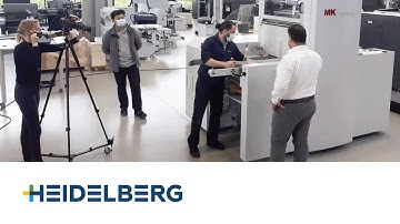 Heidelberg product demos: online at your desk