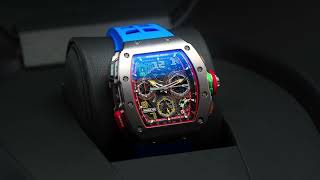 Collection of 4 Richard Mille, ref RM 35-03, ref. RM 65-01, ref. RM 67-01, ref. RM 65-01