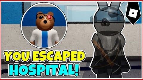 How to get "YOU ESCAPED HOSPITAL/OLD MEMORIES" BADGE + GHOST BUNNY in PIGGY RP FILM ROLEPLAY -ROBLOX