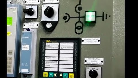 132KV & 11KV Interlock protection scheme PART2 ENG VER), ABB, SIEMENS,Protection relay testing,REF
