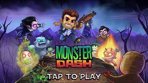 Monster Dash gameplay (iOS, android) walkthrough gameplay