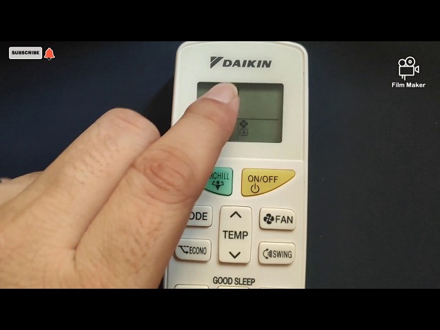 Saml op Afdeling coping Daikin Ac Remote Control | Daikin Ac Remote Settings | Ac Remote Settings -  YouTube