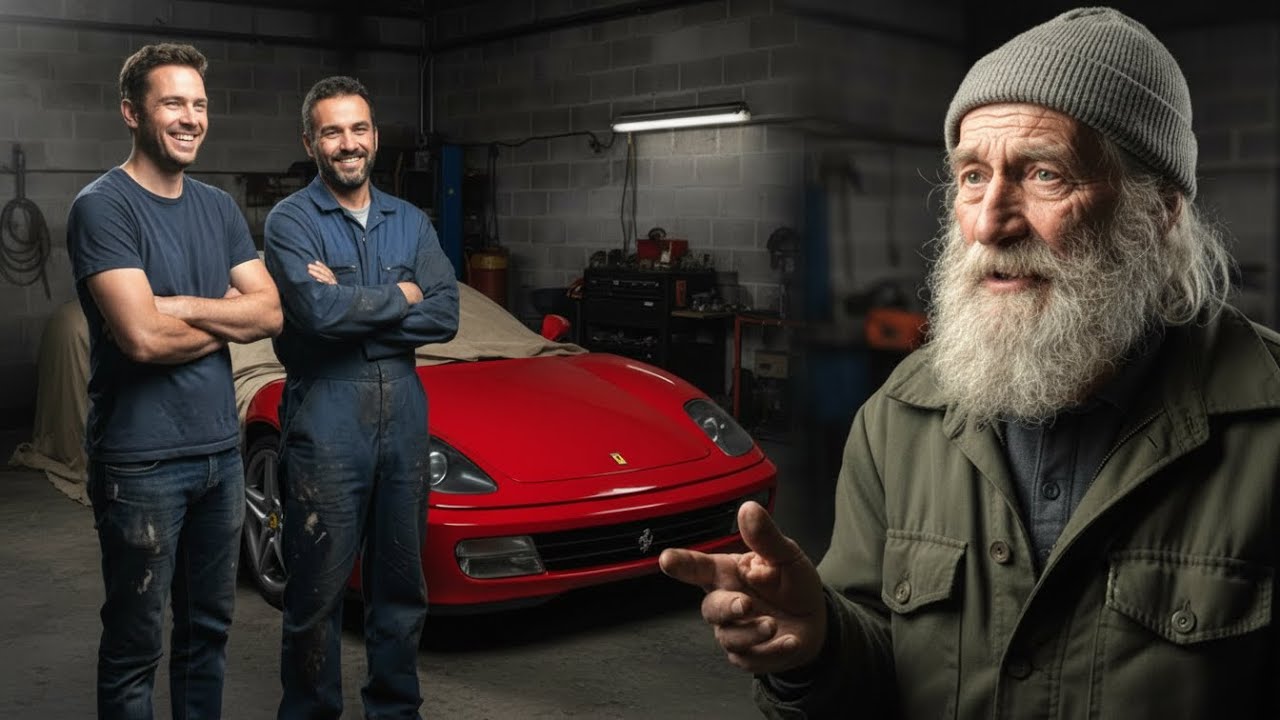 Muchos presentes rieron del mendigo cuando que era mecánico de superdeportivos