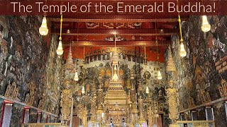 Showcasing the Temple of the Emerald Buddha! (Wat Phra Kaew) Within the Grounds of the Grand Palace!