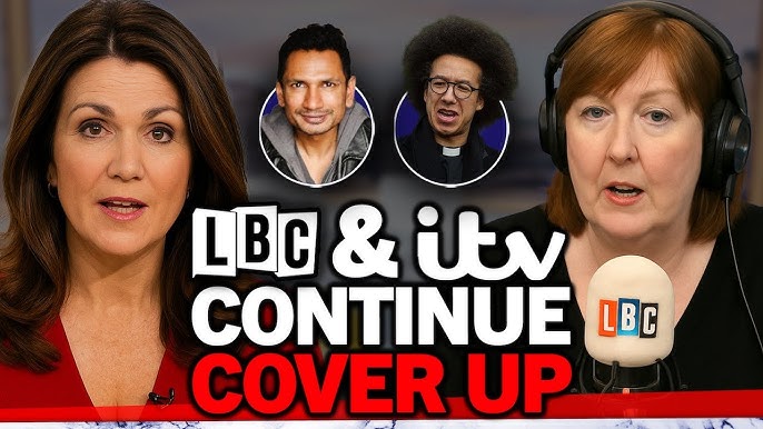 "Blaming white men!" Fury as Woke ITV's Susanna Reid & LBC's Shelagh Fogarty continue sick cover up