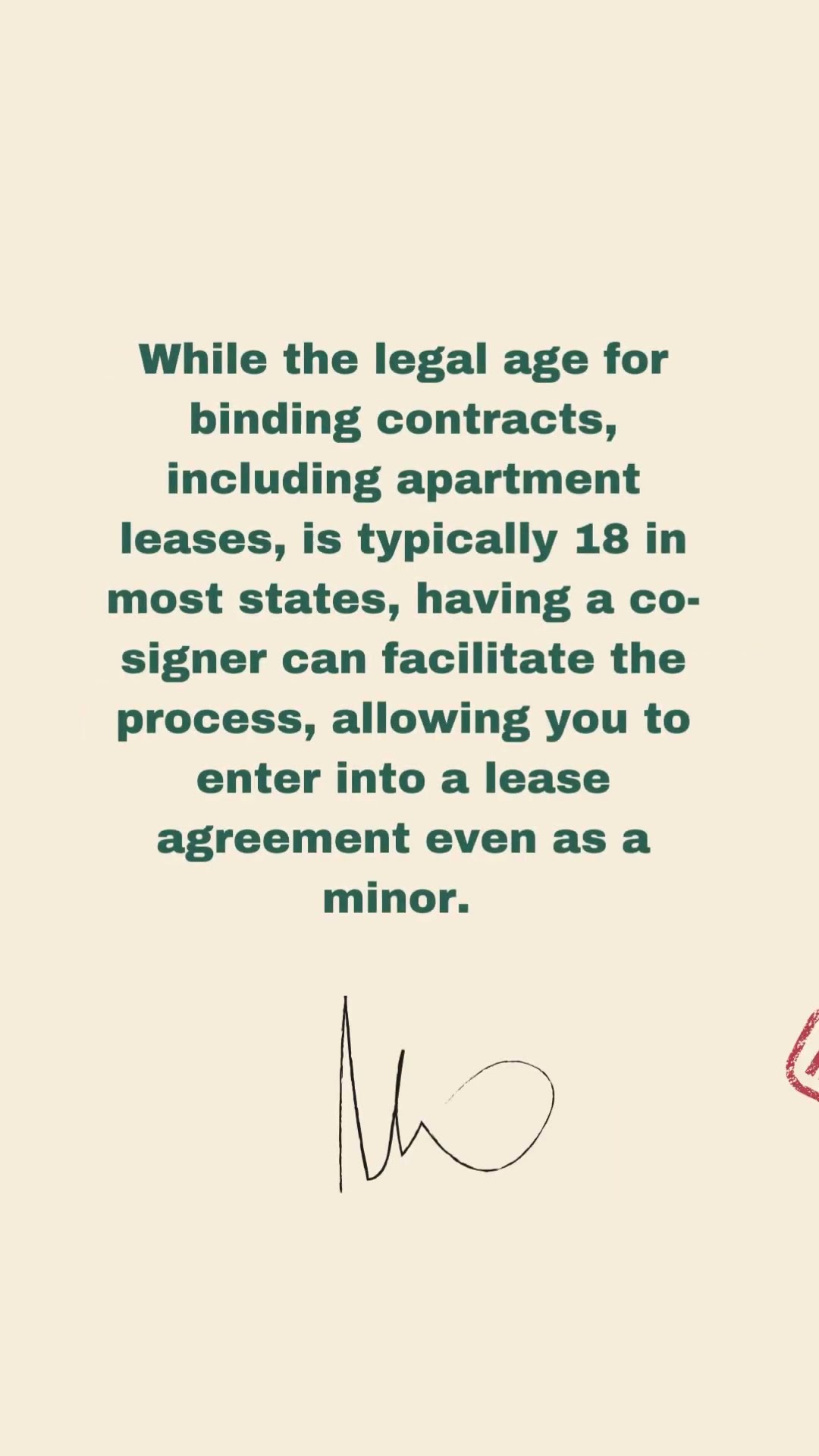 Can You Get An Apartment At 17 With A Co Signer cosigner Can You Get An Apartment At 17 With A Co Signer cosigner