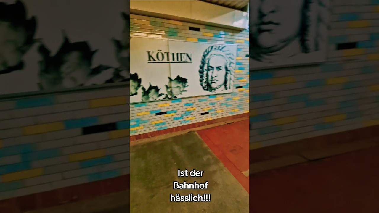 Ist der Bahnhof hässlich #köthen #sachsenanhalt #md #nichtschön #familieritter #reiseliebe