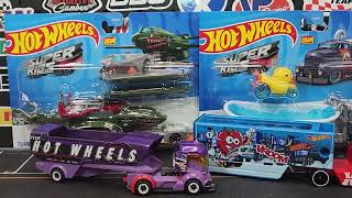 Showcase: 2024 Hotwheels Super Rigs  Two New Castings, An Old Reissue And A Brand New Deco