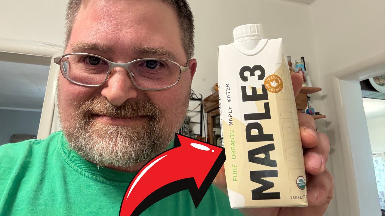 Maple 3 Organic Maple Water Low Cal and Natural Hydration