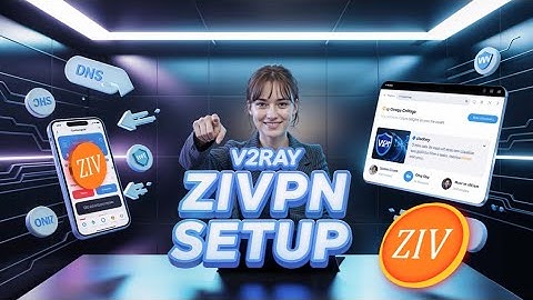 Setup V2Ray on ZiVPN Using Slow DNS | 100% Free & Fast Server via UDP Custom
