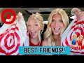 TARGET TIKTOK BEST FRIEND SHOPPING CHALLENGE! // WE FOUND A NEW TARGET **MUST HAVE**