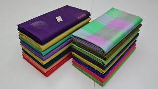 Checked Soft Silk Sarees || Borderless Soft Silk Sarees Online Shopping From Direct Manufacturer screenshot 4