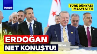 Türk Devletleri Zirvesinde Erdoğandan Suriye Mesajı Çarpıcı Ittifak Çağrısı